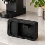 Coffee Knock Box, Removable Tray, at rest Coffee Knock Box, Removable Tray