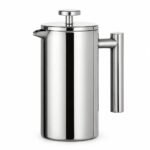 French Press Coffee Maker, 350 ml, side profile French Press Coffee Maker, 350 ml