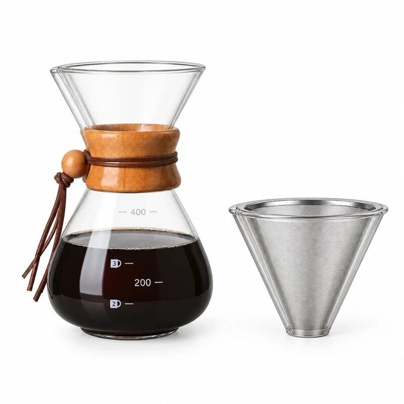 Glass Pour Over Coffee Maker