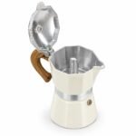 Moka Pot, 300 ml, top three-quarter angle Moka Pot, 300 ml