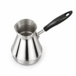 Stainless Steel Moka Pot, 650ml, what is in the box Stainless Steel Turkish Coffee Pot, 650ml