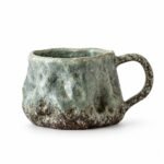 Textured Stoneware Coffee Mug