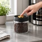 Vacuum Sealed Coffee Jar, 500 ml